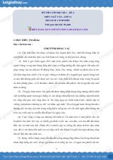 Đề thi học kì 1 Văn 11 Cánh diều - Đề số 4